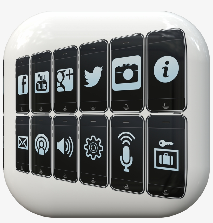 Button Symbol Icon Facebook Transparent Image - Social Media, transparent png #3781751