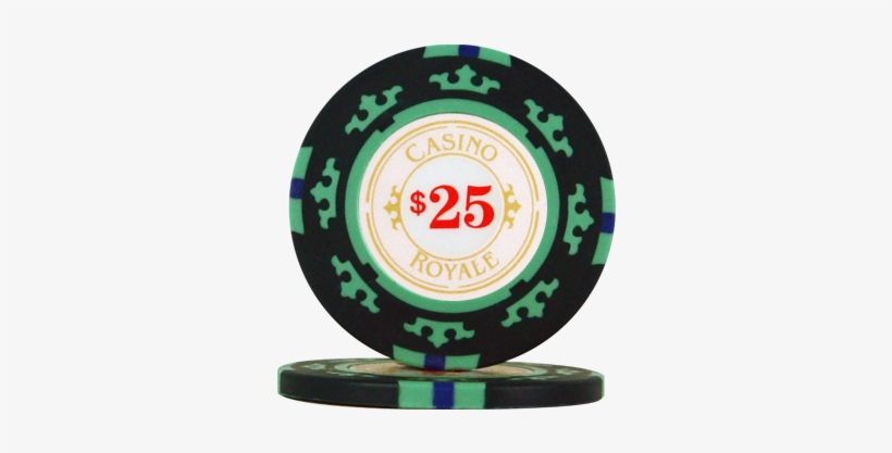 James Bond Casino Chips $25 - Casino Royale Poker Chips, transparent png #3781980