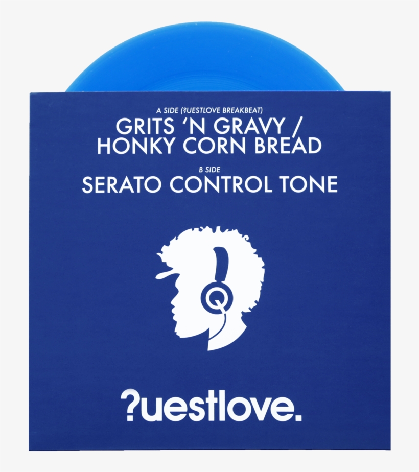 Questlove Sufro Breaks 7" - Serato ?uestlove 'sufro Breaks' 7" Control Vinyl (7x7, transparent png #3782092