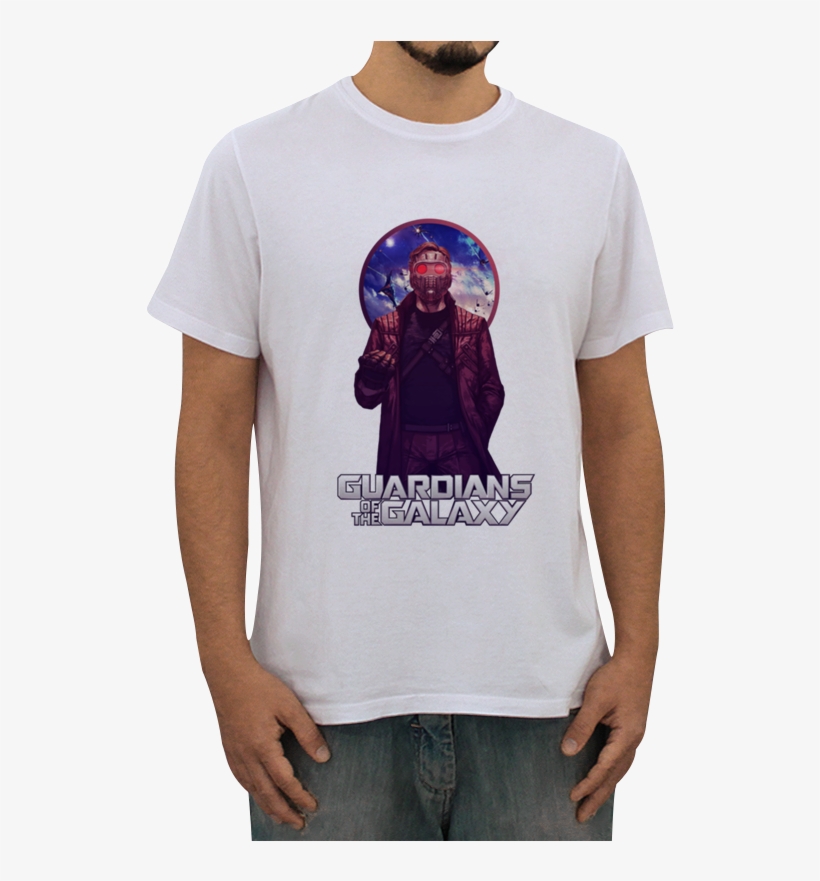 Camiseta Peter Quill Guardians Of The Galaxy De Felipe - Groot Logo Sticker (oval), transparent png #3782501