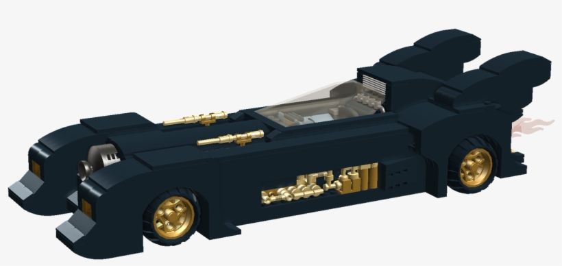 1989 Batman Movie - Model Car, transparent png #3782590