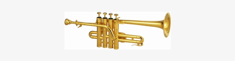 Schilke Model P5-4 Bb/a Piccolo Trumpet Outfit W/ Mouthpiece - Piccolo Trumpet, transparent png #3782873