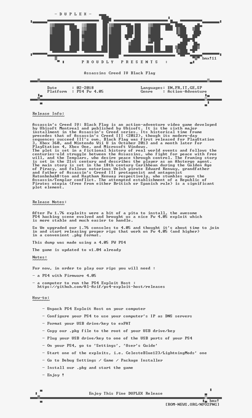 Assassins - Creed - Iv - Black - Flag - Ps4-duplex - Playstation 4, transparent png #3782951