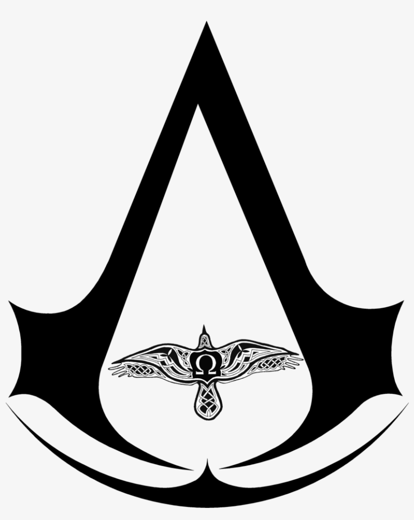 Assassins Creed Black Flag Logo Png - Assassins Creed Logo Png, transparent png #3783039