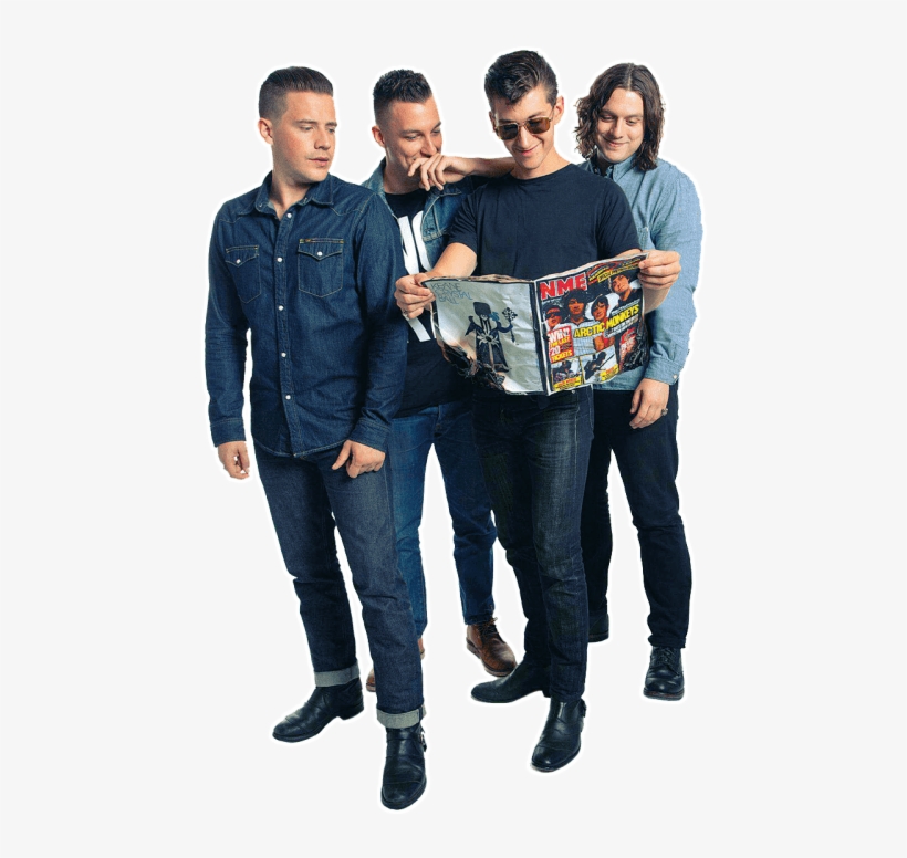Arctic Monkeys Reading Nme - Band Arctic Monkeys Transparent, transparent png #3783123