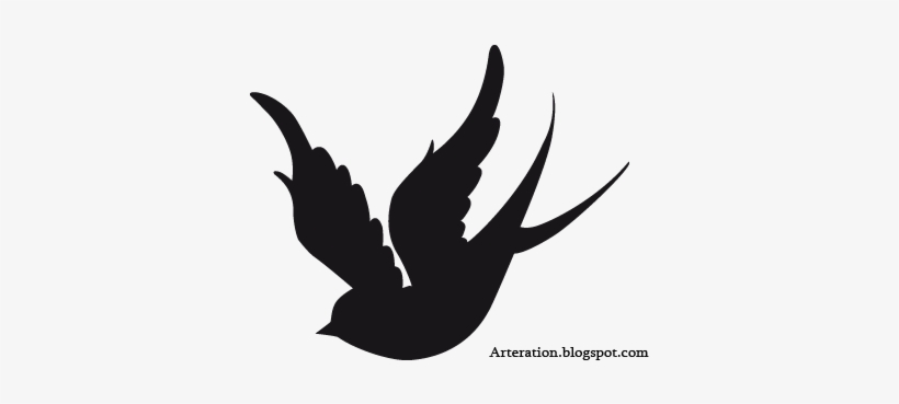 Click Jpg Png Eps To Download - Sparrow Silhouette, transparent png #3783411