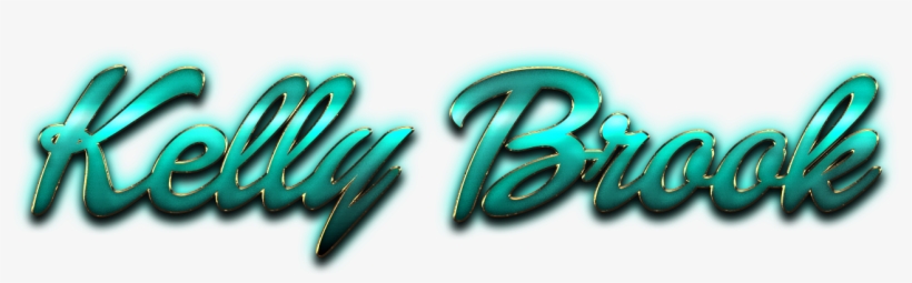 Kelly Brook Name Logo Png - Emblem, transparent png #3783551
