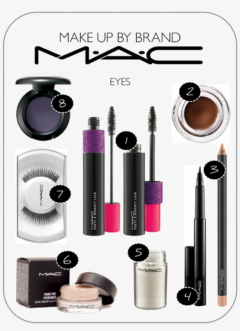 Mac Makeup Png - Mac Mascara Haute & Naughty Lash, transparent png #3783933