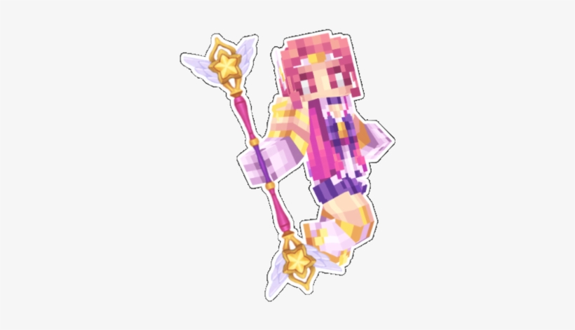 Undefined - Star Girl Minecraft Skin, transparent png #3784197
