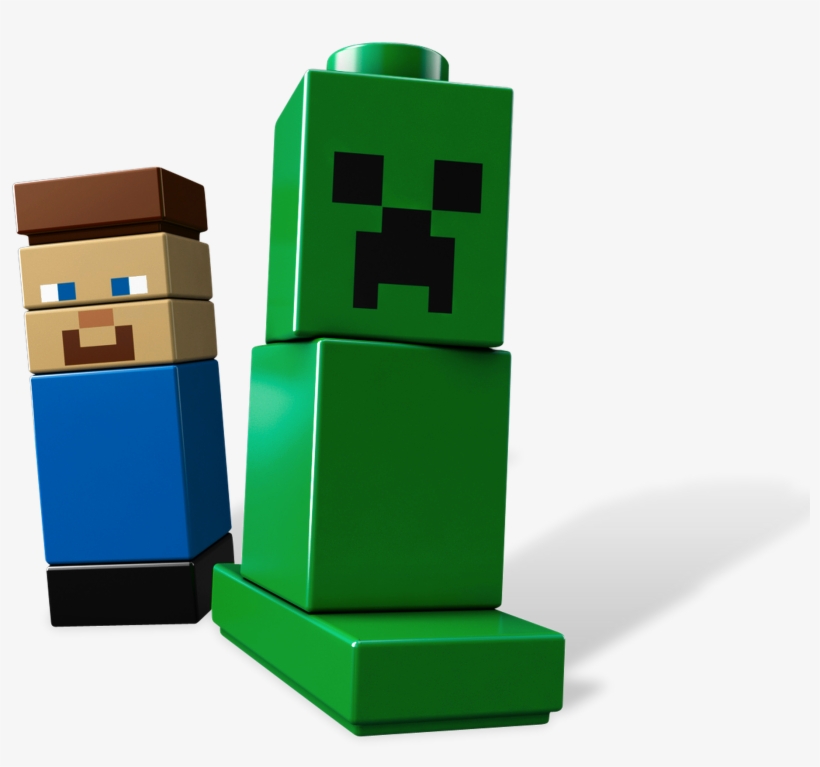 Minecraft Blocks Png Download - Lego Minecraft Microworld People, transparent png #3784516