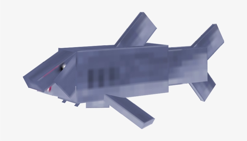 Java Edition - Minecraft Shark Png, transparent png #3784713