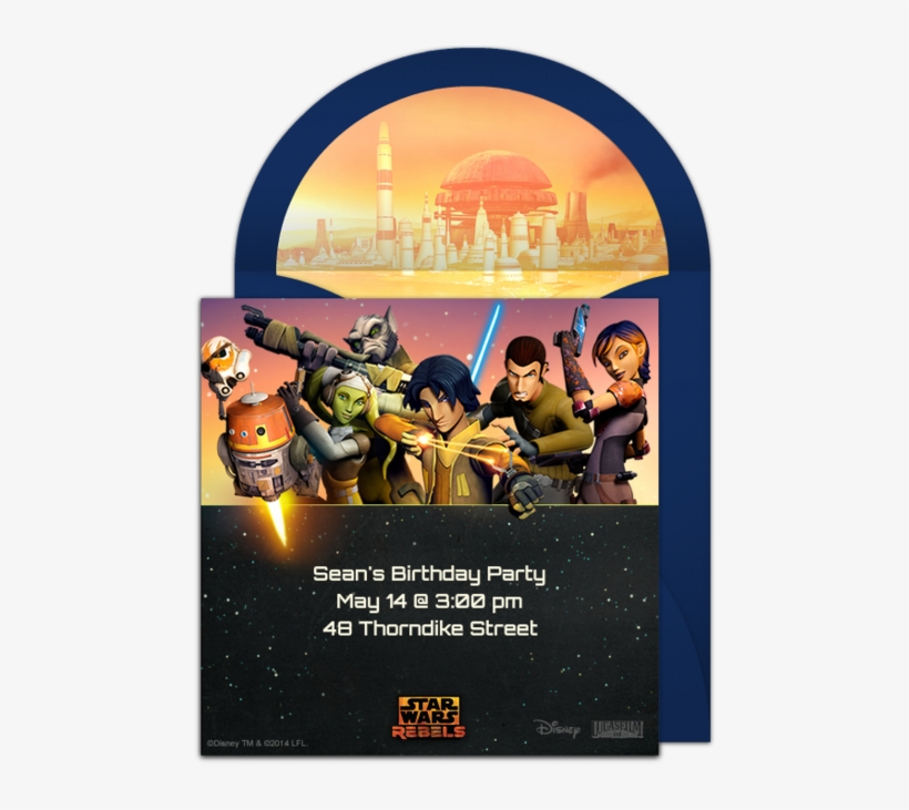 Star Wars Rebels Online Invitation - Star Wars: Rebels - Season 1 - Zavvi Exclusive Limited, transparent png #3785111