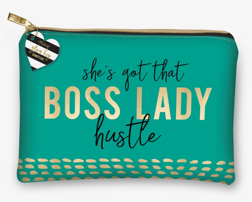 Boss Lady Hustle Glam Bag - Lady Jayne Glam Bag Cosmetic Case, transparent png #3785299