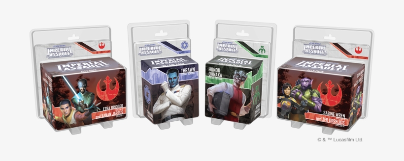 Star Wars Rebels Figure Packs Coming To Star Wars Imperial - Star Wars Imperial Assault Tyrants Of Lothal, transparent png #3785852