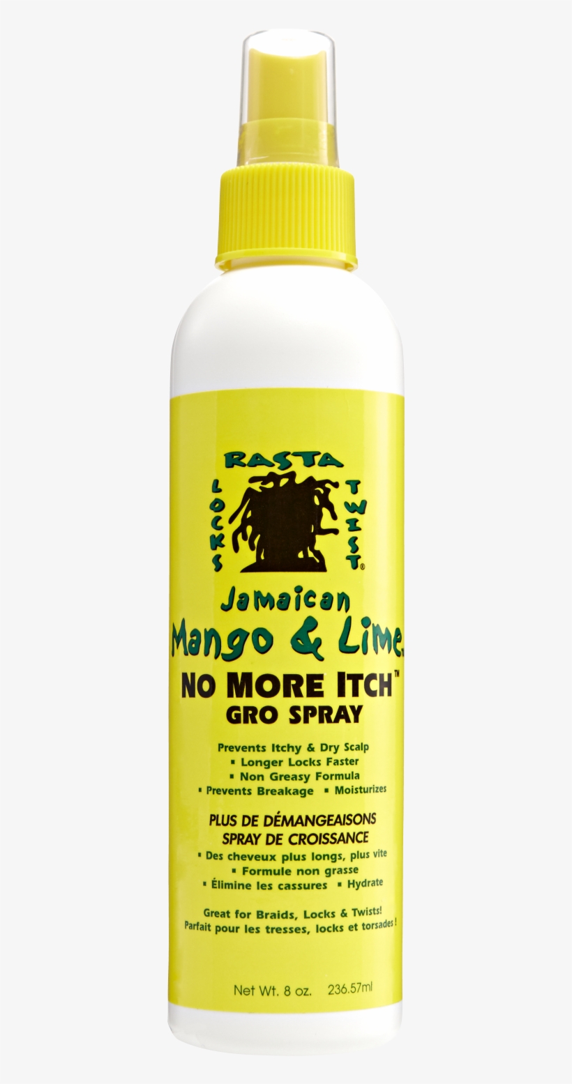 Jamaican Mango & Lime No More Itch Gro Spray 8oz, transparent png #3785974