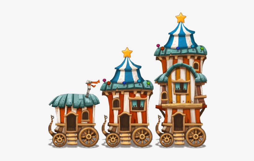 House Caravan Level 1to3 - Art, transparent png #3786376
