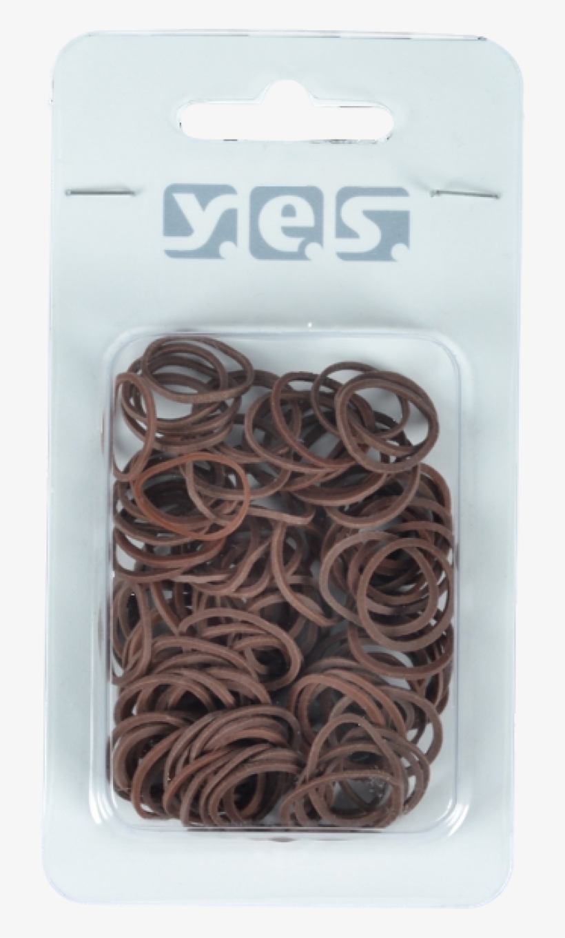 Rastazopfgummi 100 Stk Braun - Rastazopfgummi Braun, transparent png #3786632