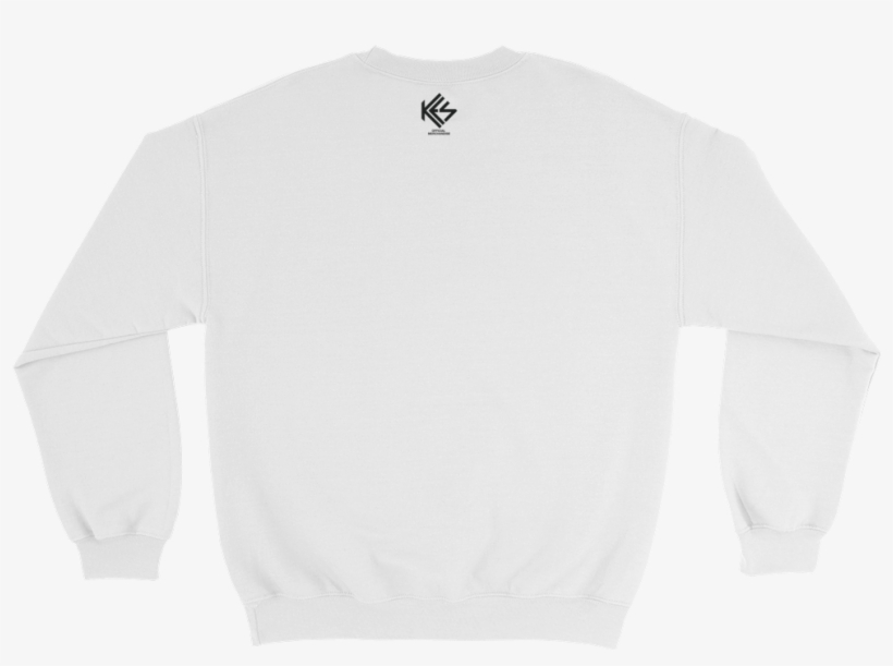White Crew Neck Sweatshirt Png, transparent png #3786715