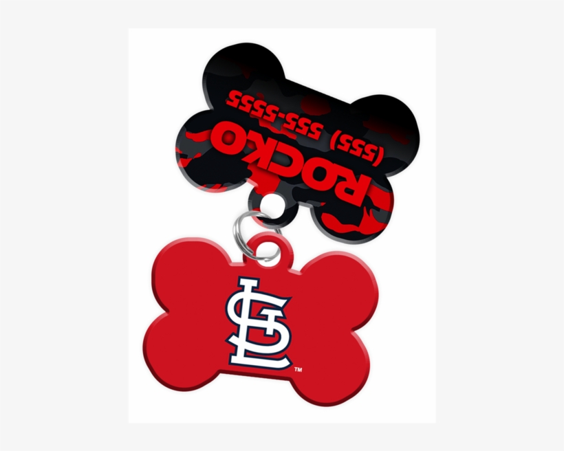 Louis Cardinals Mlb Dog Id Tag For Pet - St. Louis Cardinals Official Mlb 3 Inch Round Vinyl, transparent png #3786817