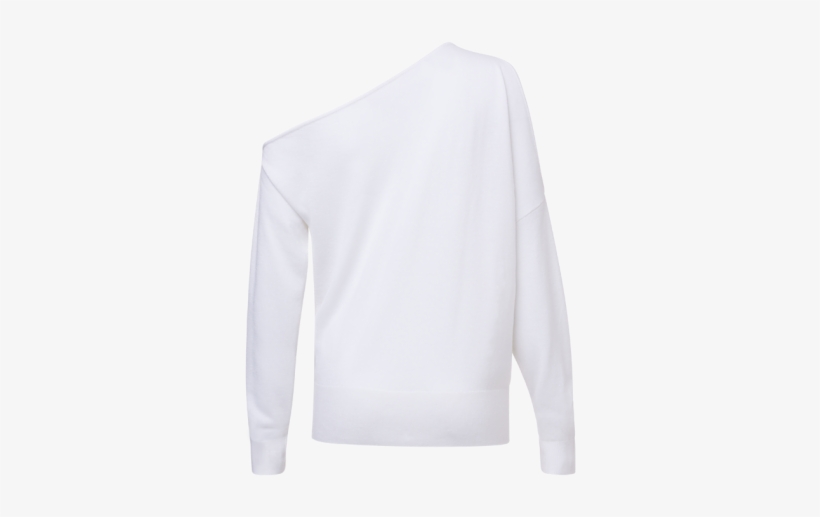 Cashmere Blend Sweater - Long-sleeved T-shirt, transparent png #3786905