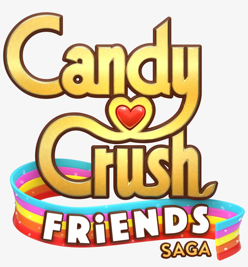 Candy Crush Friends Saga - Candy Crush Friends Saga Logo, transparent png #3787122