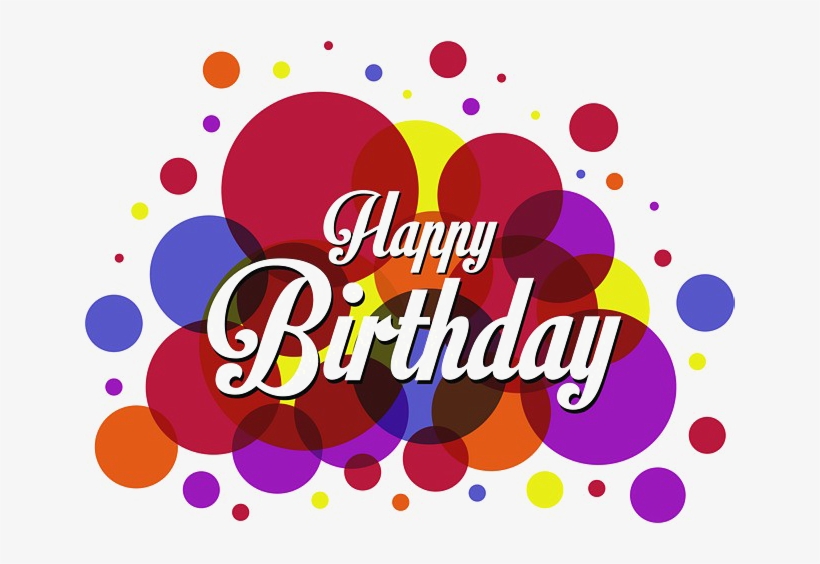 Colorful Happy Birthday Free Png Image Png Arts - Happy Birthday Free Png, transparent png #3787341