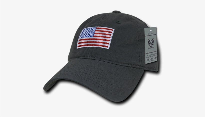 Gray Red White & Blue Us American Flag United States - United States President Logo Hat Black, transparent png #3787674