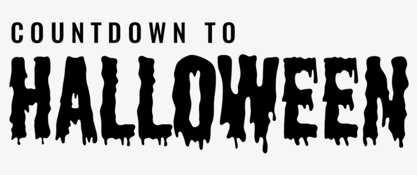 Countdown To Halloween - Happy Halloween Clipart Black And White, transparent png #3787677