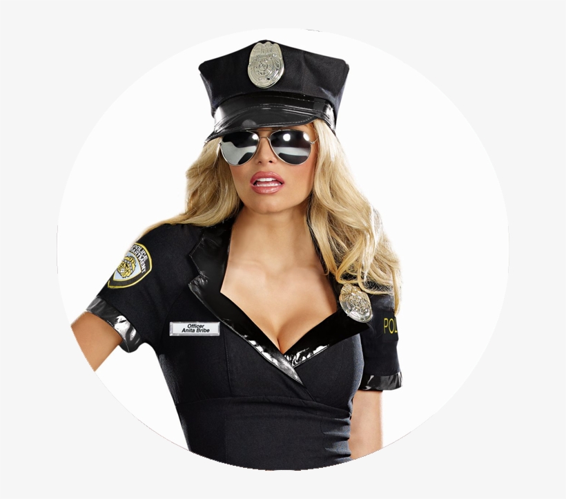Sexy Costumes - Police Officer Halloween Costume, transparent png #3787915