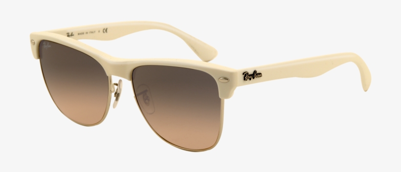 About “cheap Sunglasses” - Clubmaster Ray Ban White Frame, transparent png #3788038