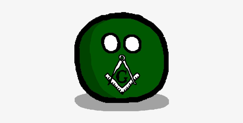 Freemasonsball - Grand Duchy Of Lithuania Countryball, transparent png #3788212