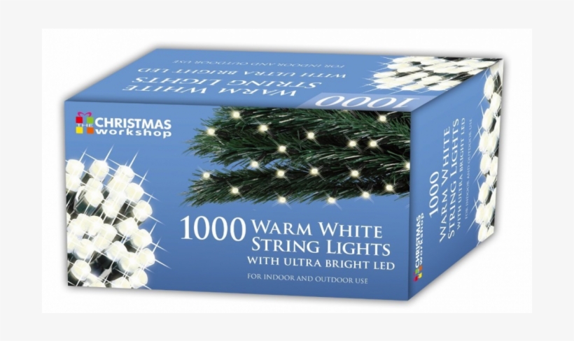 1000 Led Chaser Lights-warm White - Christmas Workshop 1000 Led Warm White Chaser Lights, transparent png #3788600