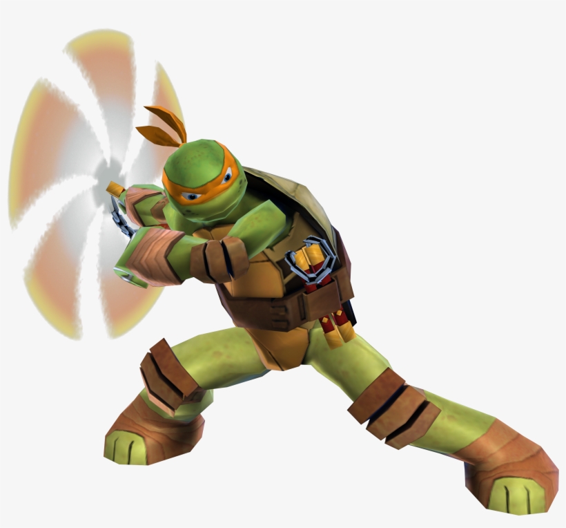 Toronto's Swappz Aiming To Take Skylanders-style Games - Michelangelo Tmnt Render, transparent png #3789278
