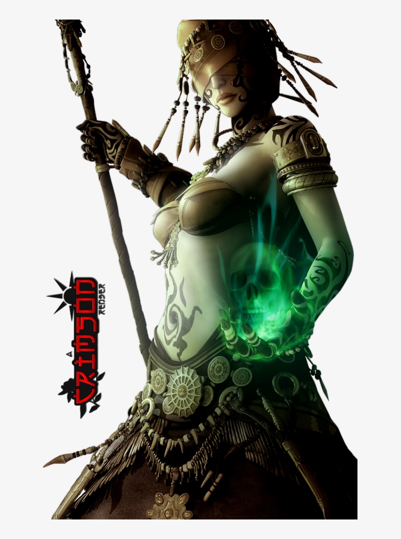 Render 4 - Click - Guild Wars Ritualist Art, transparent png #3789333