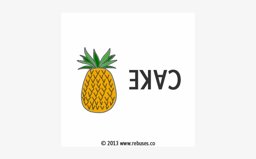 Pineapple Upside-down Cake - Upside-down Cake, transparent png #3789542