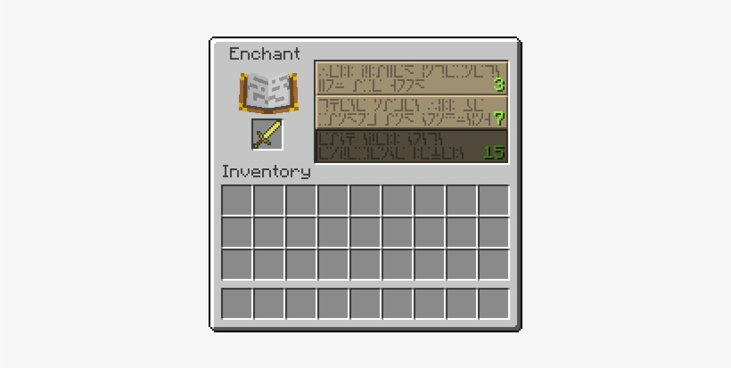 The Enchantment System - Minecraft Chemistry How To Make A Helium, transparent png #3790841