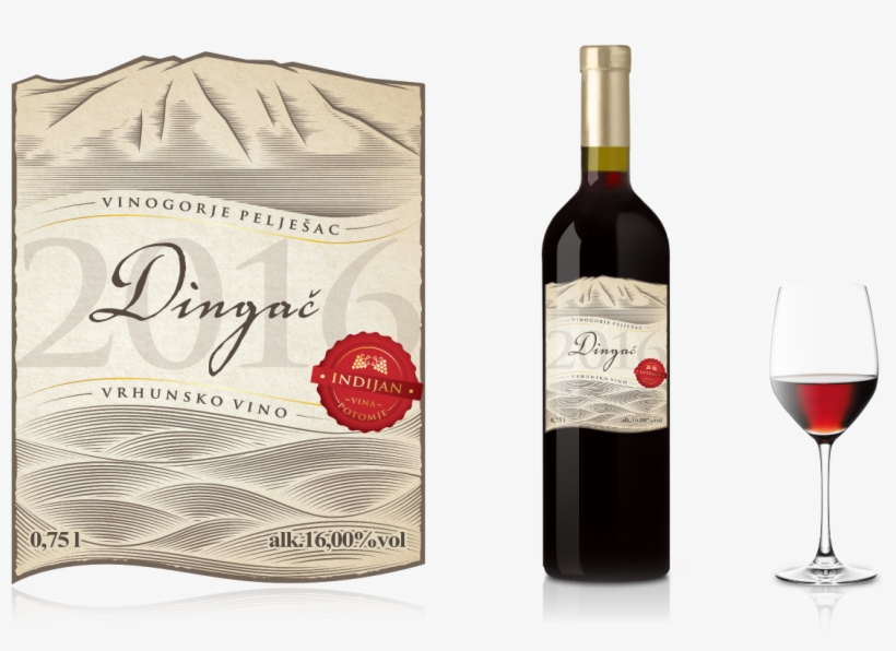 Dingač Is A Wine Growing Region On The Pelješac Peninsula - Dingač, transparent png #3790964