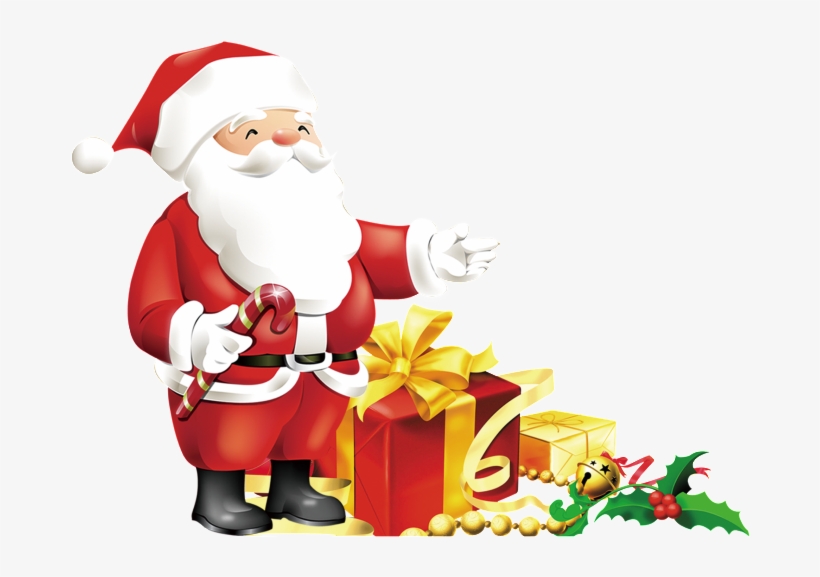 Hand Drawn Cartoon Santa Claus Decoration Vector - Christmas Stocking Set By Yoland 3 Pack 19” Cross Stitch, transparent png #3791559