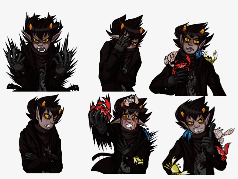 Karkat Dangan Ronpa Sprites By Nursetiger - Homestuck Dangan Ronpa Sprites, transparent png #3791789