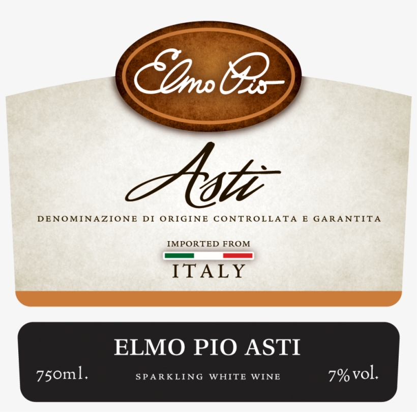 750ml - Asti Elmo Pio, transparent png #3791819