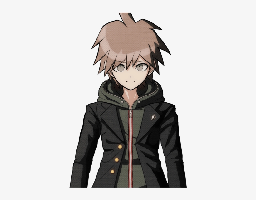 Dangan Ronpa Naegi - Makoto Naegi Sprites, transparent png #3792036