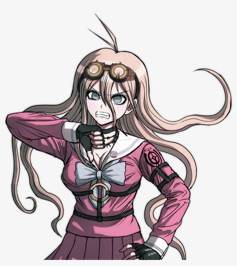 Https - //vignette - Wikia - Nocookie - Net/danganronpa - Miu Sprite, transparent png #3792067