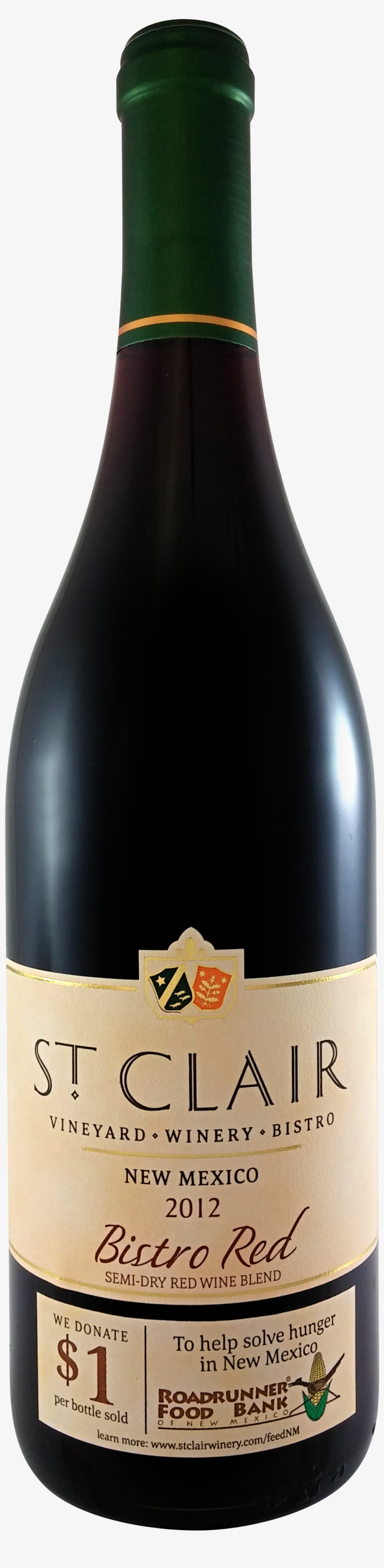 Clair Bistro Red - Red Wine New Mexico, transparent png #3792166