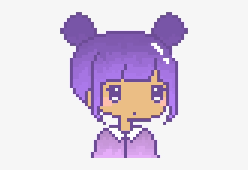 Kawaii Girl - Kawaii Pixel Art Png, transparent png #3792866