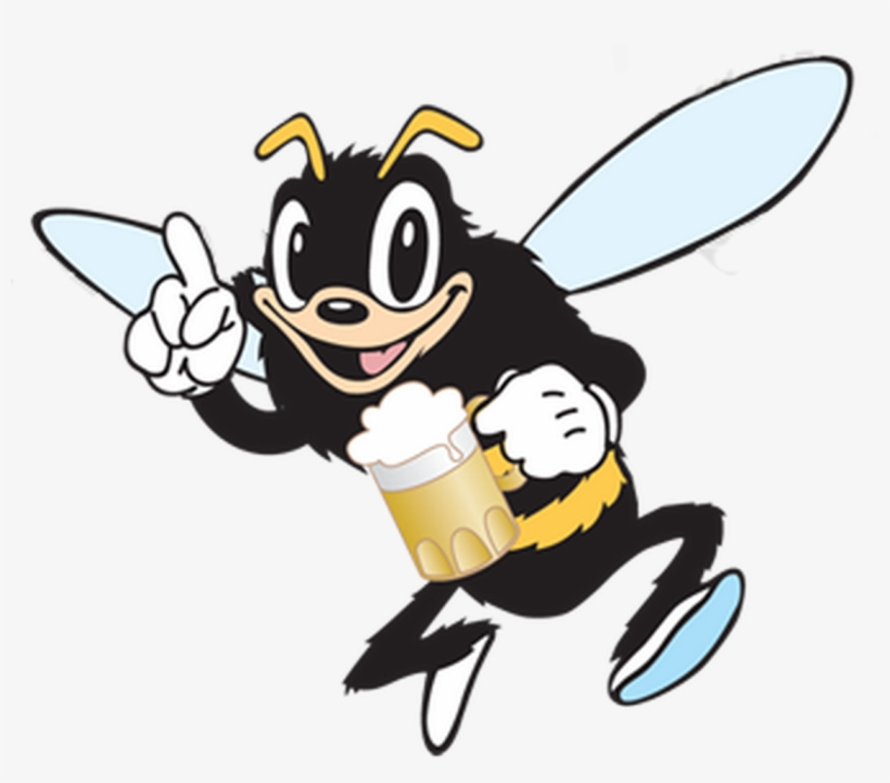 Brew Buzz - Bee With A Beer, transparent png #3793038