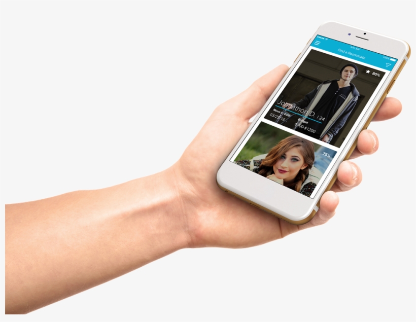 Find The Perfect Roommate Now - Everyone Gain Dh Everyone Gain Dlp Phone Projector,hdmi, transparent png #3793549