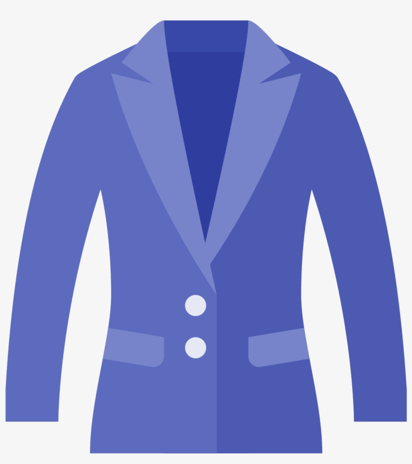 Womens Suit Icon - Png Blue Suit, transparent png #3793612
