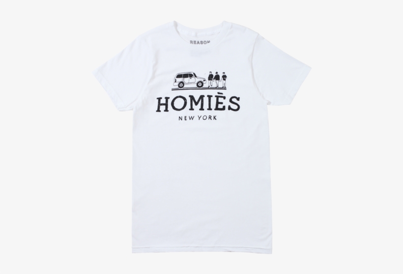 Homies New York Tee - Reason Clothing - Homies Sweatshirt - Grey Free Next, transparent png #3794346