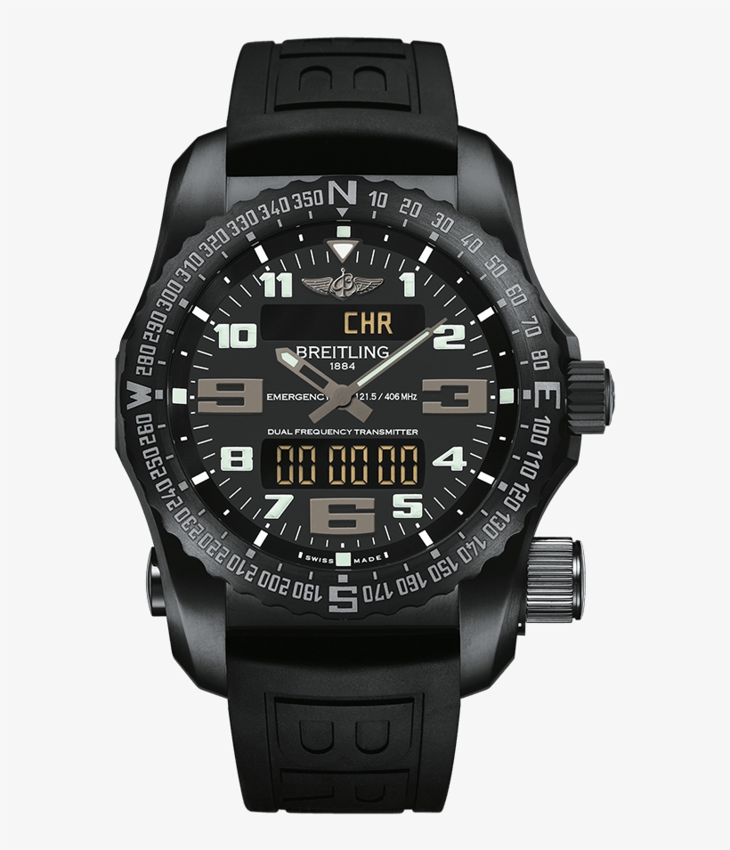 1 - Breitling Emergency Ref. V7632522/bc46/156s/v20dsa.2, transparent png #3794528