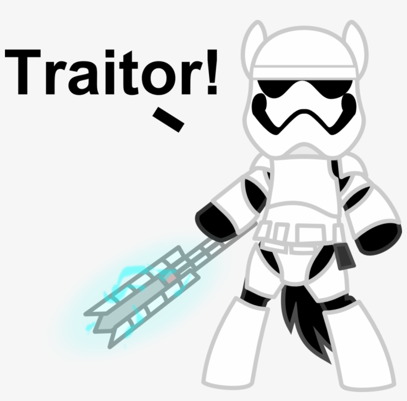 Nstone53, Bipedal, Dialogue, Fn-2199, Ponified - Storm Trooper Transparent Background, transparent png #3794647
